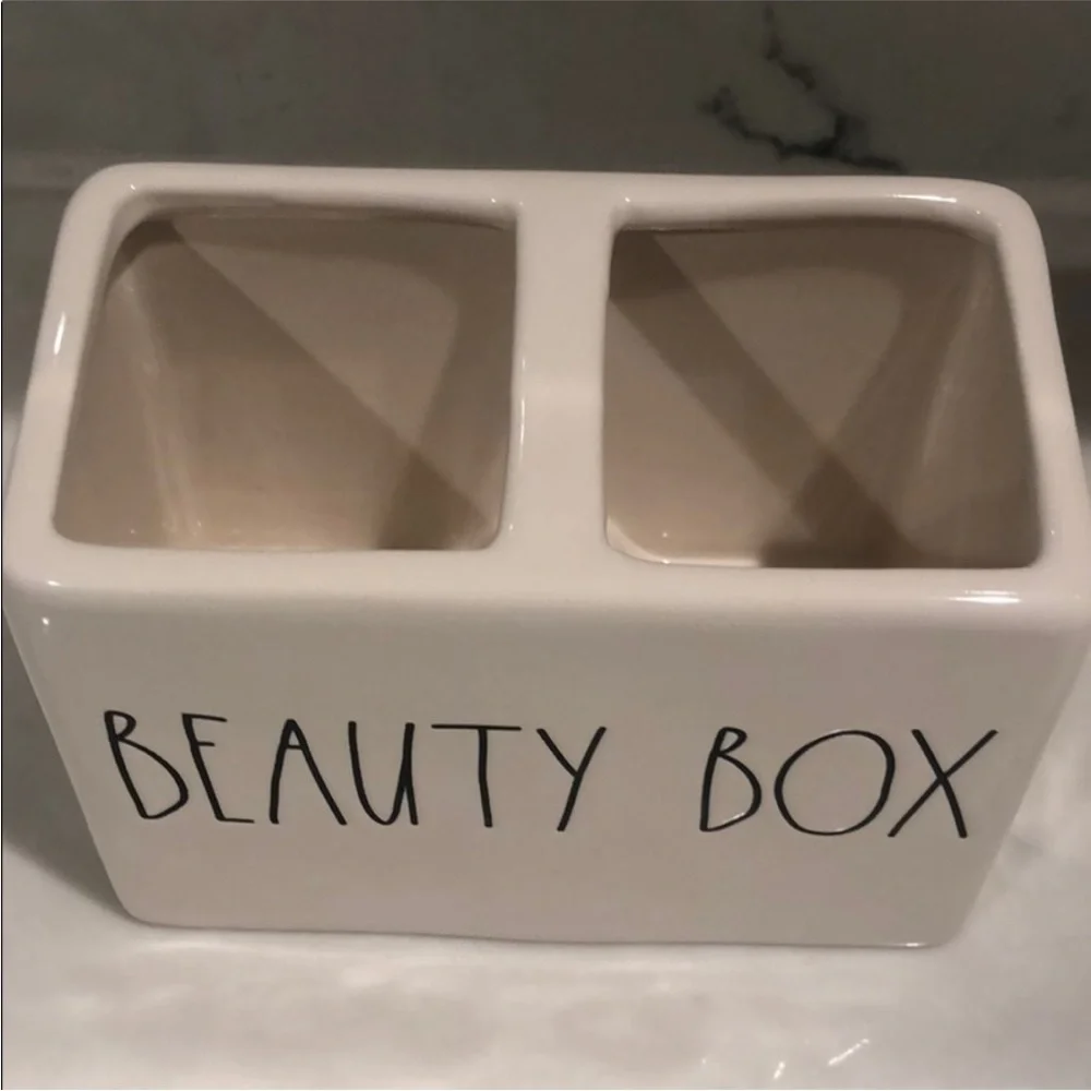 Rae Dunn Cream Beauty Box